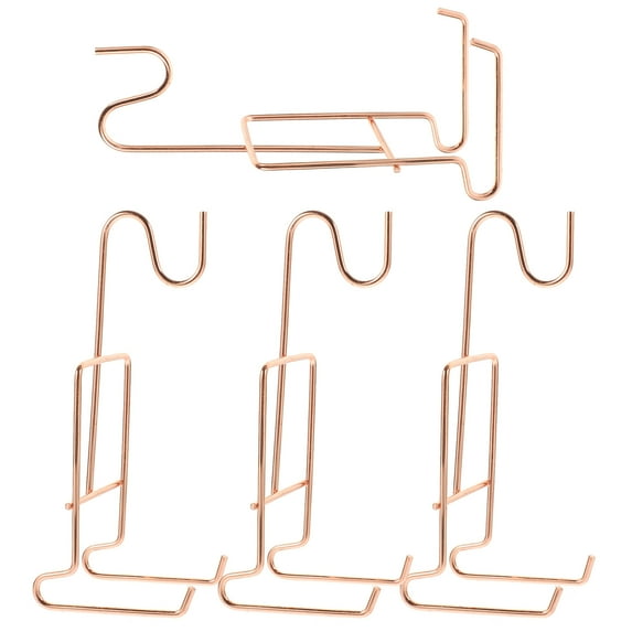 Coffee Cup Holder 4 Pcs Storage Espresso Single Drain Rack Elegance