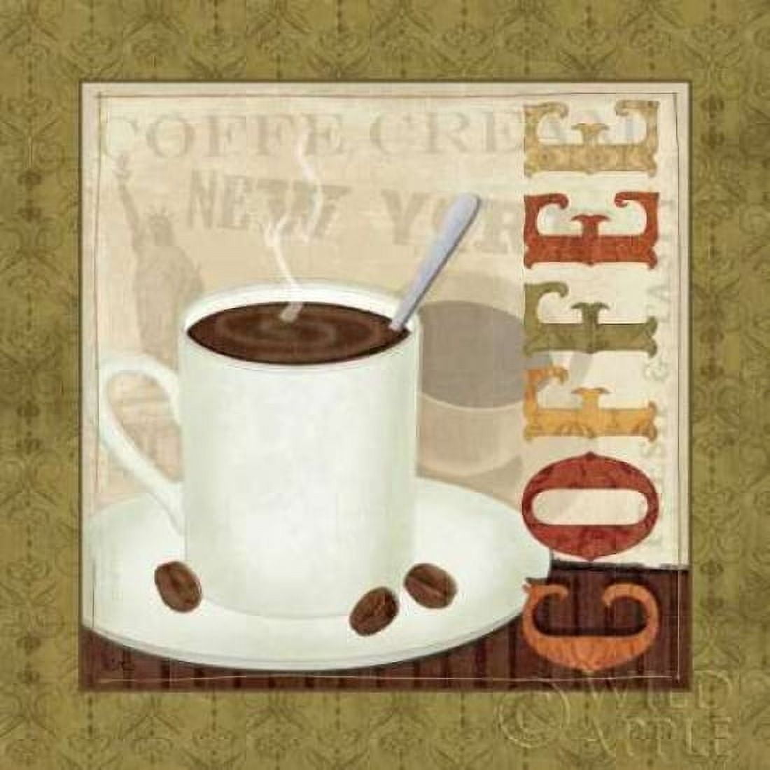 Coffee Cup III Canvas Art - Veronique Charron (24 x 24)