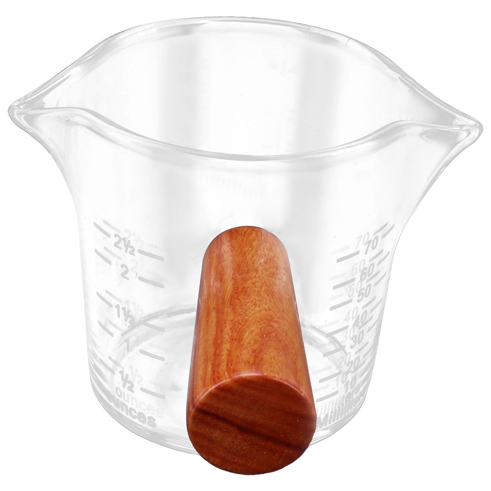 Coffee Cup Measuring Glass Double Cup Coffee Supplies Double Milk Cup