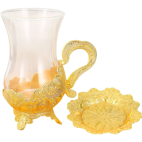 Coffee Cup and Saucer Pretty Little Teacups Luxury Exquisite Delicate Luxurious Set