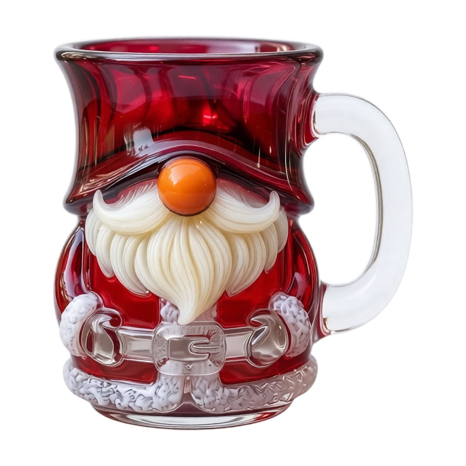Grbtsrd Coffee Cups Christmas Decor Christmas Gift 3D Painted Santa ...
