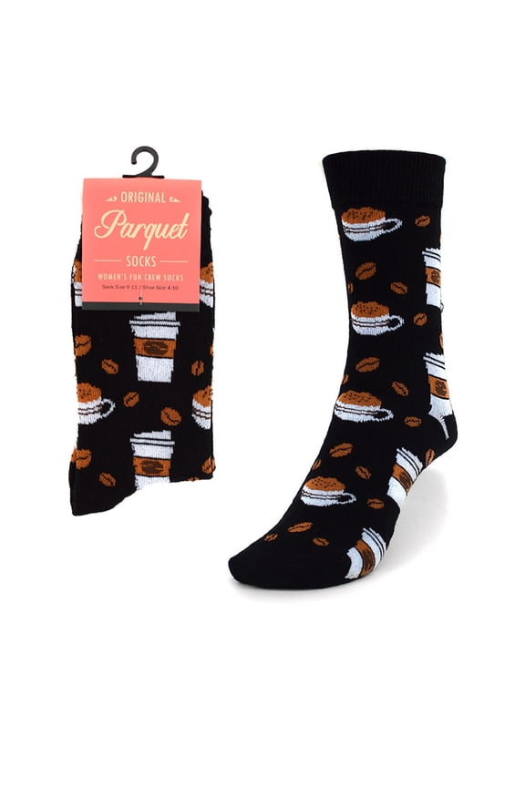 Coffee Cups Novelty Socks