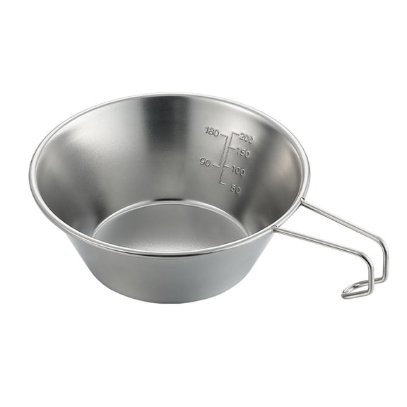 Coffee Cups Stainless Steel Camp Coffee Pot Hiking Travel Cookware Fire Cooking