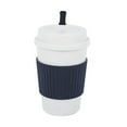 thumbnail image 1 of Coffee Cups with Lids - 12 oz To Go Coffee Cups with Sturdy Lids Prevent Leaks BPA Free Heat Insulated Tumbler Drinks Tea Cups for Home Office School, 1 of 8