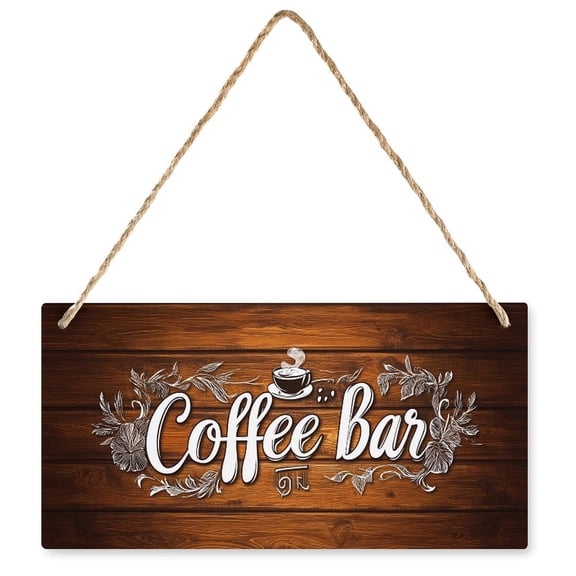 Coffee Decor, Coffee Bar Sign Rustic Wood Sign Modern Farmhouse Coffee Decor, Kitchen Decor, Coffee Lover Home Decor, Cafe Decor