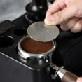 thumbnail image 1 of Coffee Distributor Tool Stainless Steel Coffee Leveler Tamper Mat for Espresso Portafilter Even Extraction Coffee Puck Screen Water Dispersion Mesh for 54mm 58mm Portafilter Brewing Accessory, 1 of 5