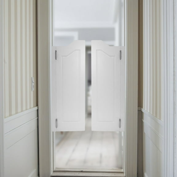 Coffee Doors Half Doors Doorway Partition Door Wood Counter Doors 1 Pair