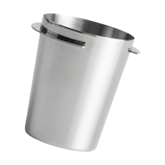 Coffee Dosing Cup 304 Stainless Steel Espresso Dosing Catcher Cup Powder Feeder for Espresso Machine Coffeeware Tool