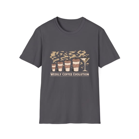 Coffee Drinker Caffeine Lovers Graphic Novelty T-Shirt
