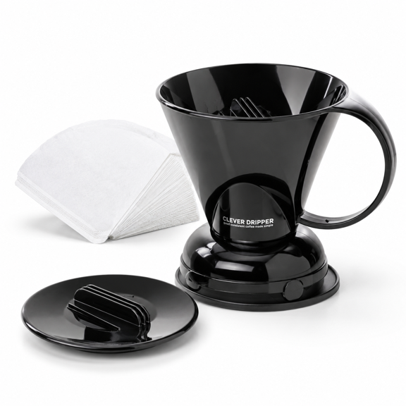 Coffee Dripper Black 18 oz Large for Pour Over and Press Coffee Brewing
