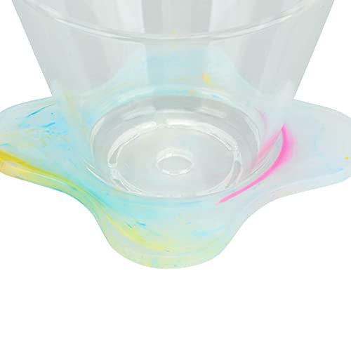 Coffee Dripper PC and PP with Cup Holder Reusable Split Design Slow