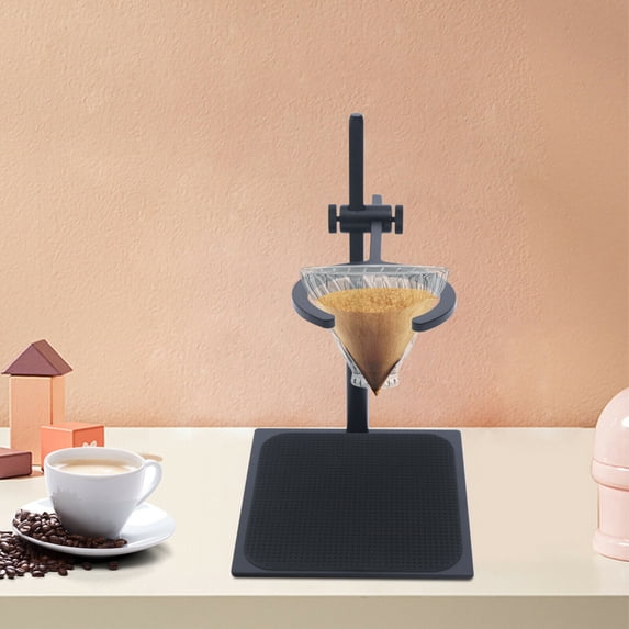 Coffee Dripper Stand Household Silicone Base Pour-over Coffee Dripper Stand Height Adjustable Minimalist Hand-brewed Coffee Dripper Stand Home Pour Over Coffee Dripper Stand Coffee Filter Holder