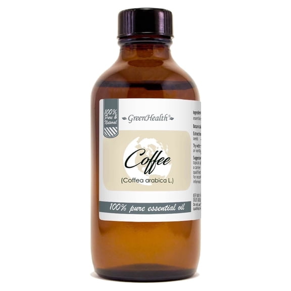Coffee Essential Oil 4 fl oz | Roasted Coffee Aroma Oil for Wax Melts, Sugar Scrubs, Room Sprays & Craft Fragrance Blends