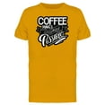 thumbnail image 1 of Coffee Everything Possible T-Shirt Men -Image by Shutterstock, Male Small, 1 of 2