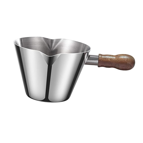 Coffee Extraction Cup Espresso Steaming Pitcher Measuring Cup Stainless Steel Scale Marks for Restaurant Kitchen Bar