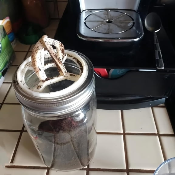 Coffee Extractor for Keurig, Compatible with K-Cup Pods, Easy Brew Grounds Removal, Easy to Clean
