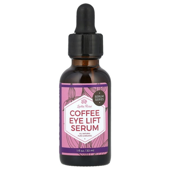 Leven Rose Coffee Eye Lift Serum, 1 fl oz (30 ml)