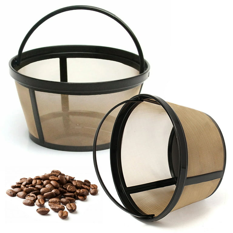 Mr Coffee Reusable Filter Basket 8-12 Cup for Mr Coffee Maker and Brewers replaces Paper Filter BPA Free