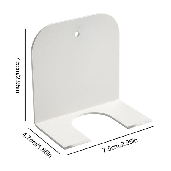 Coffee Filter Bottomless Wall Rack Portafilter Holder Bracket White S YIWEI