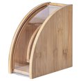 thumbnail image 1 of BESTONZON Coffe Filter Holder Wood 1Pack 6.2X3.2X6.6In, 1 of 7