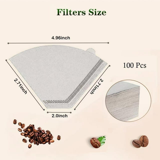 Coffee Filter Disposable Coffee Paper Filters For Ninja Coffee Maker