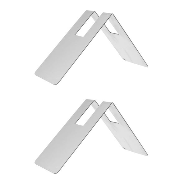 Coffee Filter Holder Bar Accessory Stainless Steel Conical Strainer Paper Stand Office 2 Pieces