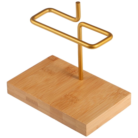 TABLZONE Coffee Filter Storage Organizer Rack with Stainless Steel Holder, Simple Design for Home and Kitchen Use