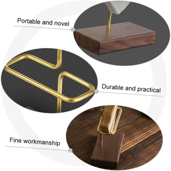 Coffee Filter Holder, Office Filter Stand Dispenser Container, Can Keep The Table Clean And Tidy, Keeping Filter Paper Dry And Clean, Easy To Use, Walnut