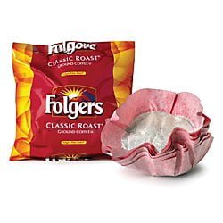 Coffee Filter Packs, Classic Roast, 9/10 oz, 40/Carton