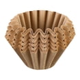 thumbnail image 1 of Coffee Filter Paper D 185 Natural Brown Unbleached Pour Over Coffee Filter For V60 Size 02 Manual Dripper Coffee Making Tool, 1 of 9