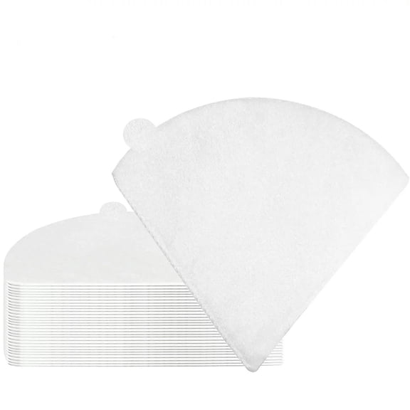 Coffee Filter Paper Disposable Drip Bags for Manual Pour Over Brewing 40 Pieces Natural Unbleached Filtration for Home Office Coffee Stations