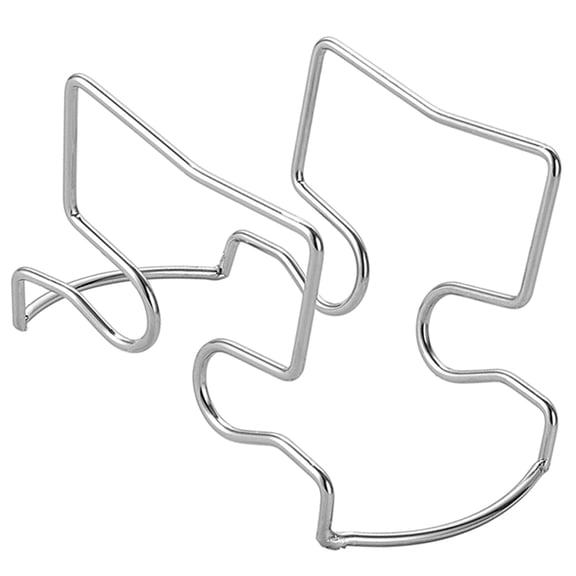 Raindrops Stainless Filter Holder with Freestanding Design for Kitchen Use Silver 7.1 Inches