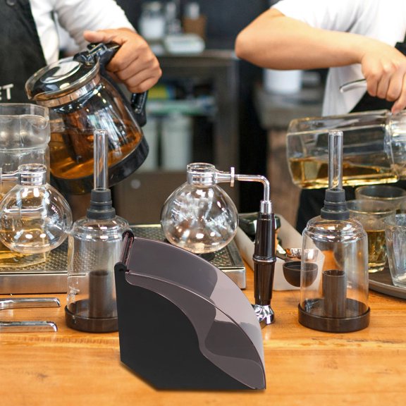 Coffee Filter Storage Rack Black Large Capacity Coffee Filter Holder for Office and Home