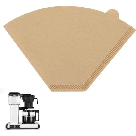 Coffee Filters #4 Compatible with Coffee Maker, 100 Pcs Cone Filters for 8-10 Cup KBT KBGV KB