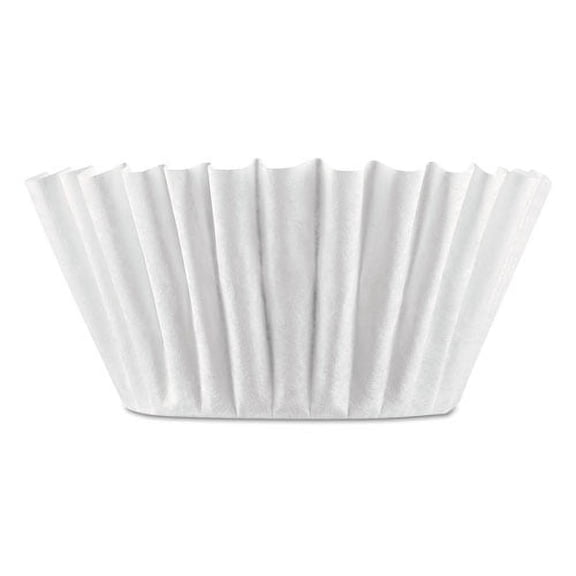 Coffee Filters, 8 To 12 Cup Size, Flat Bottom, 100/pack, 12 Packs/carton | Bundle of 10 Cartons
