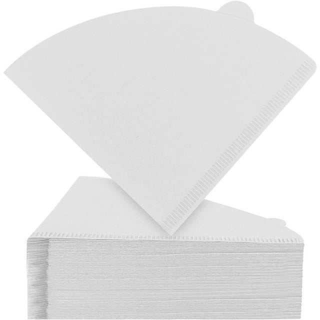 Coffee Filters, Size 02 Cone Natural Paper Filters, 100 Count 24 Cup