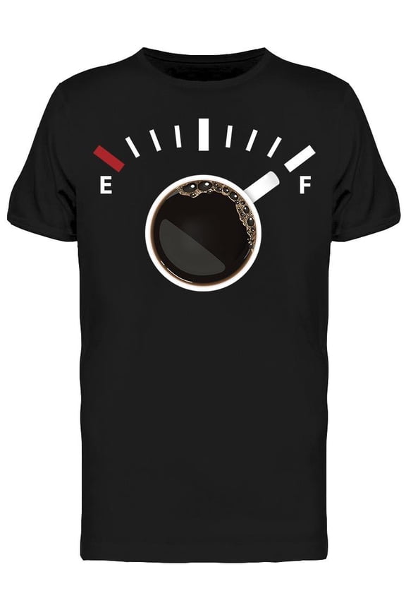 Coffee Fuel T-Shirt Men -Image by Shutterstock, Male Medium