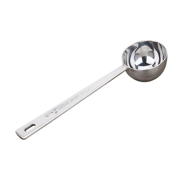 Coffee Gator 2-Tablespoon Measuring Spoon - Exact 30ml Stainless Steel Scoop for Coffee Grounds, Protein Powder & Baking | TOPRenddon Commercial-Grade Kitchen Tool with Long Handle