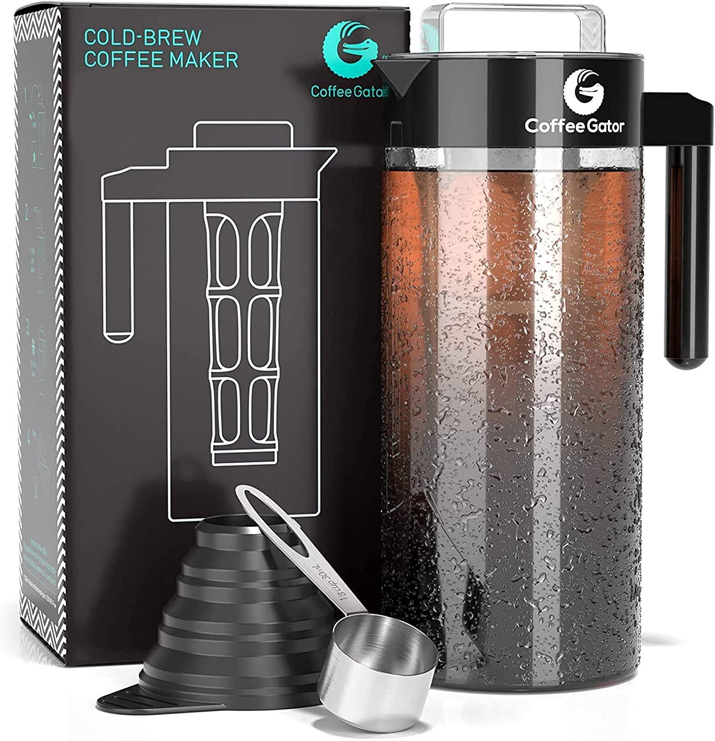 Coffee Gator French Press Coffee Maker- Insulated, Stainless Steel