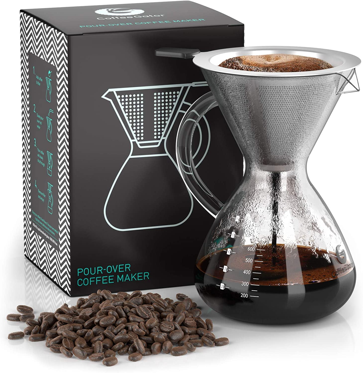 コーヒーゲーター Coffee Gator 5個セット Coffee-Gator-Pour-Over-Brewer-
