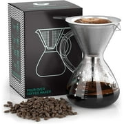 Coffee Gator Stainless Steel Paperless Hand-Drip Coffee Drippers