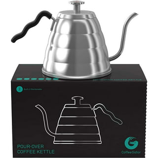 Mixpresso Gooseneck Pour Over Coffee Kettle Barista Pour Control Design Steel