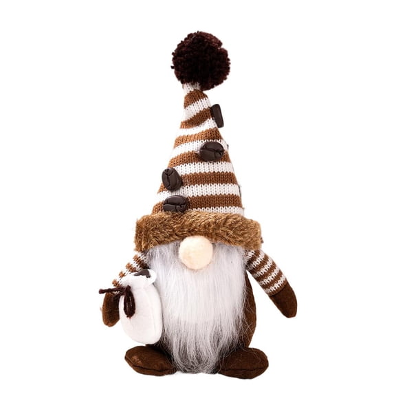 Coffee Gnome Home Decor, Coffee Bar Accessories - Christmas Winter Spring