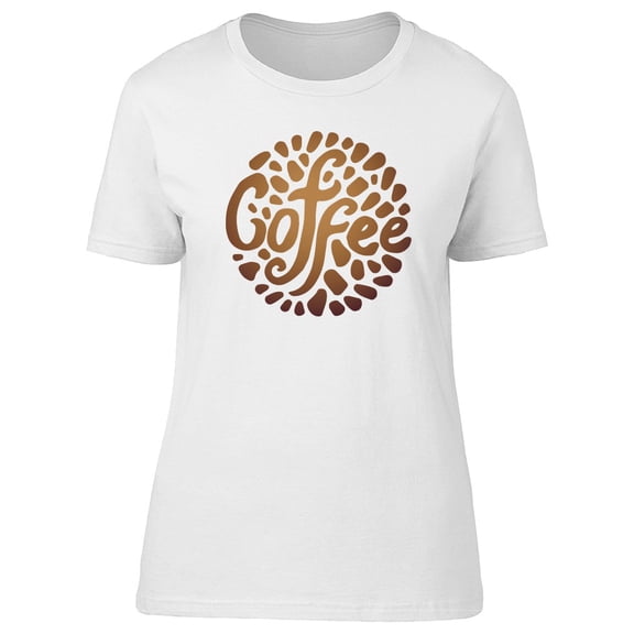 Coffee Graphic In Brown T-Shirt Men -Image by Shutterstock, Male Large