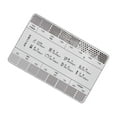 thumbnail image 1 of Coffee Grind Reference Card Metal Coffee Measuring Tools Coffee Grind Size Ruler Grinder Accessory, 1 of 1
