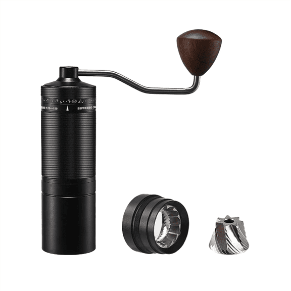 Coffee Grinder 7 Core Bean Espresso Portable External Adjustable Household Turkish Grinder,A