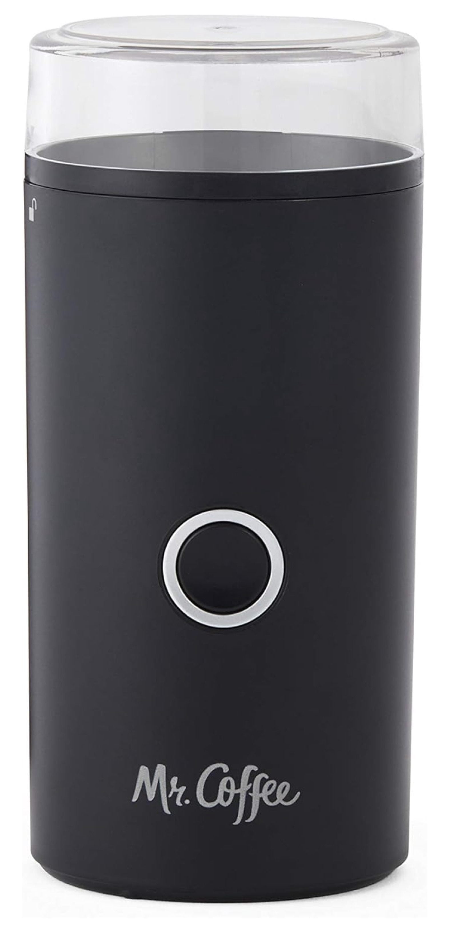 Coffee Grinder Electric, 14 Cup Blade Grinder for Whole Beans, Stainless Steel, Black