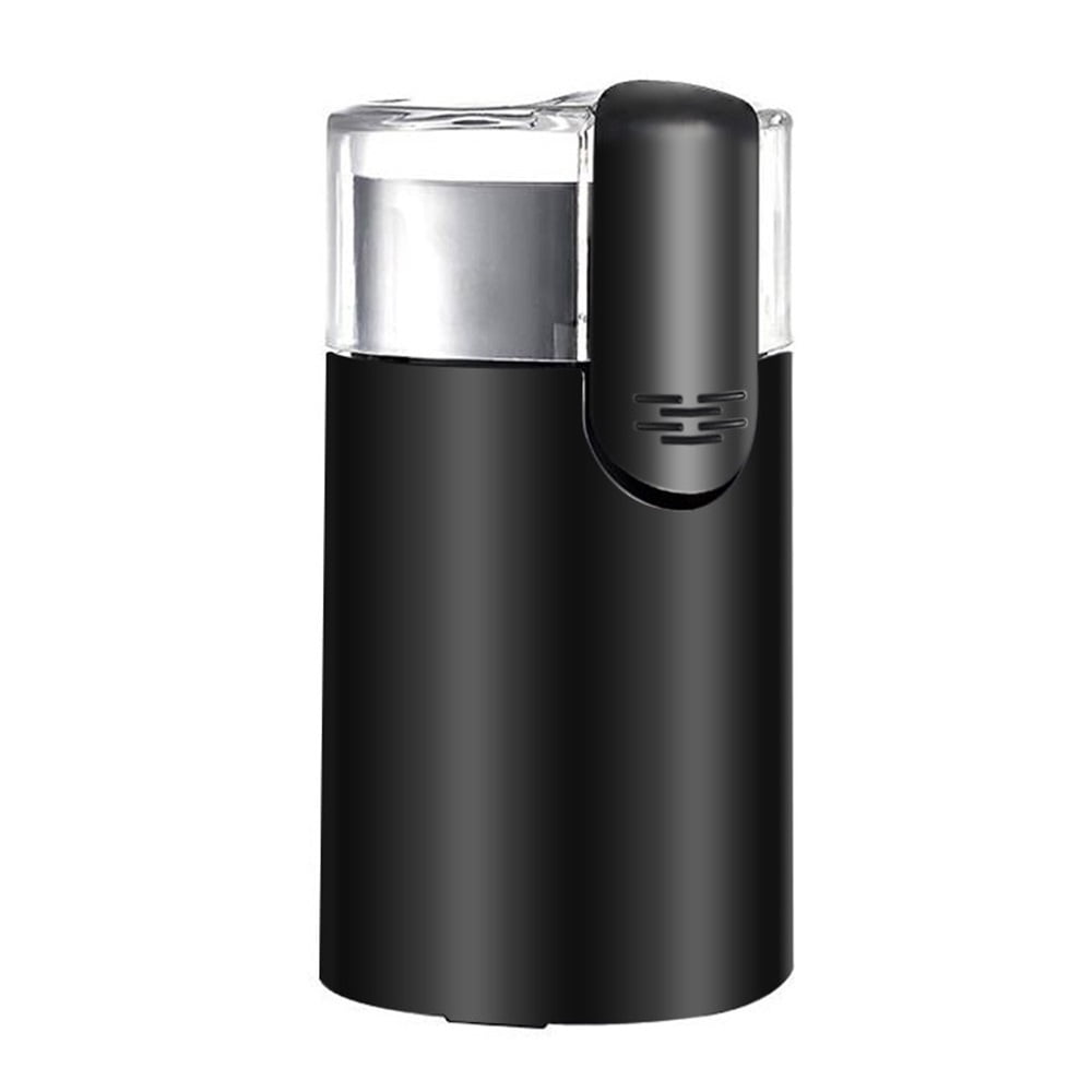 Coffee Grinder Electric, Coffee Bean Electric, Herb, Nut Grain Grinder with Stainless Steel Bowl, Black