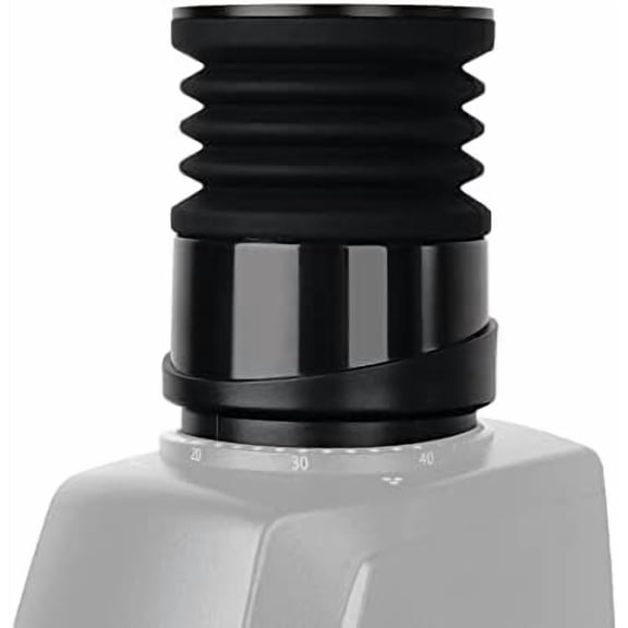 Coffee Grinder Single Dose Hopper Compatible with Baratza Encore Coffee Grinder Silicone Bellow with Mental Lid for Blow Out Residual Coffee Grounds Black$$Home Decor, Kitchen, & Other