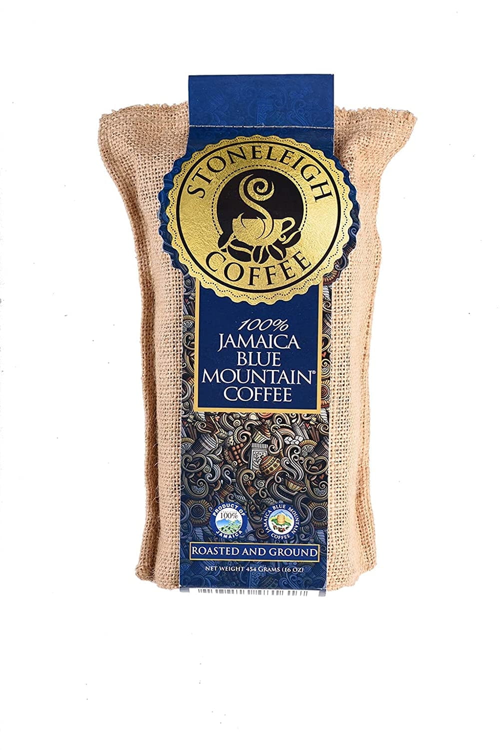 Coffee Ground 16OZ - Stoneleigh 100% Jamaican Blue Mountain
